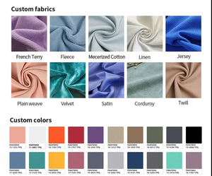 Sudaderas con capucha extragrandes con logotipo bordado personalizado de alta calidad y manga larga de talla grande con bolsillos estampados a la moda - Product Image 6