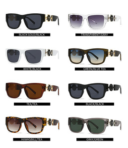 Occhiali da Sole Unisex Nuova Moda 2026 LH250 Montatura Grande Lenti UV400 Tendenza Europea Americana - Product Image 2