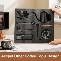 Ensemble de préparation de café tout-en-un pour la maison et les voyages, coffret cadeau de café haut de gamme, kit de préparation de café artisanal