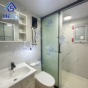 Nouvelle conception de maison préfabriquée préfabriquée en conteneur extensible de 40 pieds, 20 pieds, 30 pieds, villa préfabriquée, maison, salle de bain, casas prefabricadas - Product Image 3