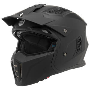 Casque jet Befast OPTIMUS CE avec protège-menton amovible Noir XS - Product Image 3