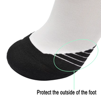 Chaussettes de sport pour hommes et femmes, personnalisées, avec impression 3D par sublimation, en tissu éponge, de qualité supérieure, pour la course à pied