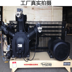 เครื่องอัดอากาศแบบลูกสูบแรงดันสูง Mzb-2.030 15 กิโลวัตต์ สำหรับอุตสาหกรรม ใช้น้ำมันหล่อลื่น แบบติดตั้งถาวร ใช้ไฟ AC 380 โวลต์ ระบายความร้อนด้วยอากาศ - Product Image 5
