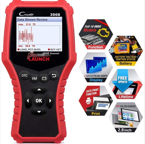 Hot Sells High Quality <strong>Creader</strong> CR3008 Full OBD2 Automotive <strong>Scanner</strong> Engine <strong>Code</strong> Reader Support Battery Voltage Test - Product Image 4