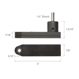 Cabezal de perforación plano desviado GATX G-18AT-FS3-8 de 1/4 de pulgada para perforación aeroespacial, componente de cabezal de ángulo extendido G-18AT-FS3-8 - Product Image 1