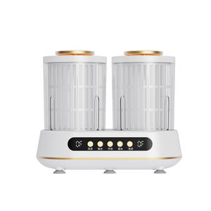 Mini lavadora de doble compartimento con taza de limpieza para ropa interior y calcetines, lavadora eléctrica portátil con extractor. - Product Image 3