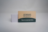 Pass NFC en bois artisanal naturel pour le partage de données Google Music