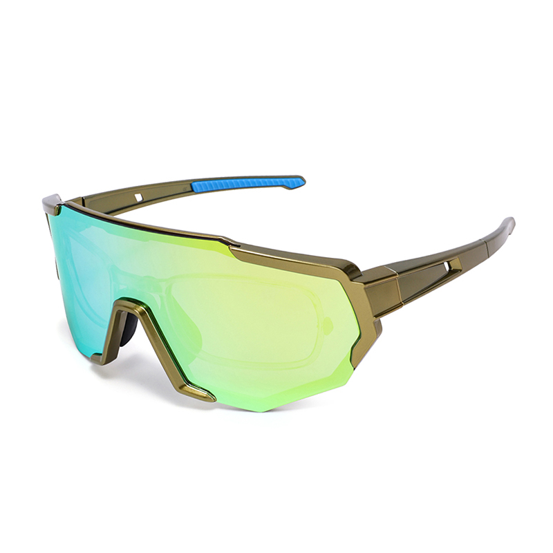 Hubo 517 Custom Fietsen Bril Gepolariseerde Tac Lens Meekleurende Anti Uv Anti Fog TR90 Frame Sport Bril Bike Zonnebril