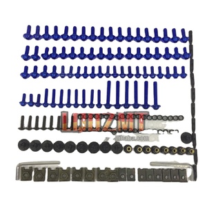 Kit complet de vis de boulons de carénage 268ps pour SUZUKI <span class=keywords><strong>GSXR</strong></span> 600 <span class=keywords><strong>750</strong></span> CC K11 GSXR750 GSXR600 2011 <span class=keywords><strong>2012</strong></span> 2013 14 15 16 vis de boulon de corps écrous - Product Image 1
