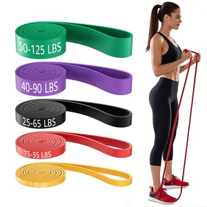 Großhandel Fitness-Widerstandsbänder-Set Langlebige Übungsbänder Latex-Übungsbänder für Heimfitness und Yoga-Praxis - Product Image 1