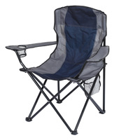 Chaise pliante de sac à main de dossier remplaçable en tissu de camping