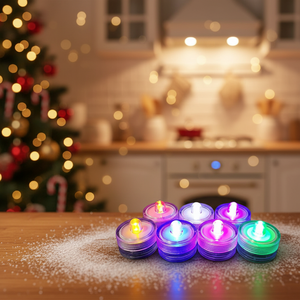 Vela LED Sumergible Impermeable con Efecto de Llama y Cambio de Color para Acuario, Decoración del Hogar, Navidad, Diwali, Fiestas, Uso Subacuático - Product Image 1