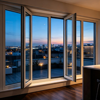 Diseños de Ventanas Corredizas Personalizadas HUACAI, Producción Rápida de Ventanas para Desarrolladores Inmobiliarios