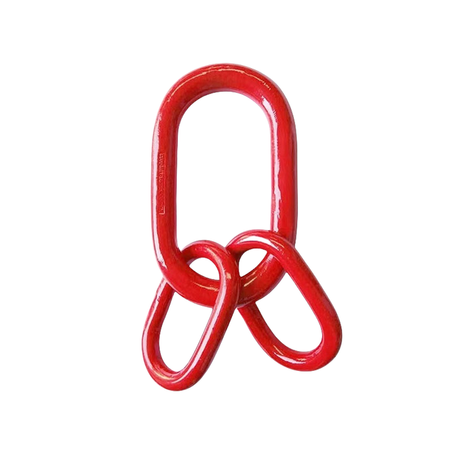 Weldless Alloy Lifting Bearing Clevis Grab Grade 80 Alloy Steel Master Link for Chain Slings Lifting Ring