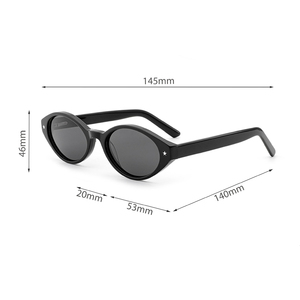 نظارات شمسية مستقطبة للنساء الأكثر مبيعًا، تصميم بيضاوي موديل <span class=keywords><strong>2026</strong></span>، نظارات شمسية كلاسيكية عالية الجودة مصنوعة من الأسيتات حسب الطلب - Product Image 5