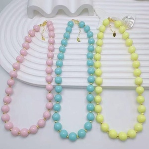 Colliers en perles acryliques style bohème, faible quantité minimum de commande, pour femmes, plage, été. - Product Image 3