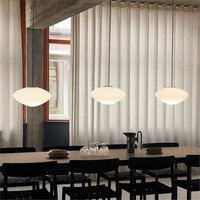 Nordische Dänische Moderne Kreative Restaurant-Thekenleuchte Designer Weiße Jade-Glas Opal Schlafzimmer Nachttischlampe