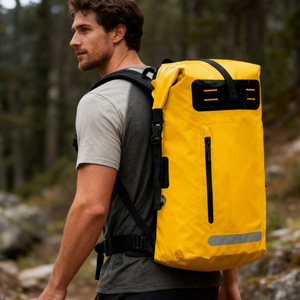 Sac à dos de randonnée durable et imperméable 35L 55L 85L, pliable, grande capacité, sac de kayak pour les trajets quotidiens, la natation, la gym, le rafting, le surf - Product Image 5