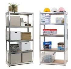 Nhiệm vụ nặng nề boltless có thể điều chỉnh Kệ 5 lớp Tier mạ kẽm thép tấm kim loại khung kim loại kệ - Product Image 5