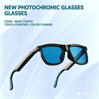 Lentes Electrocrómicas para Gafas Inteligentes E05C, Control Táctil, Llamadas en Tiempo Real, Cancelación de Ruido, Música, Batería de 130 mA, TR90