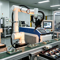 Robot de Soldadura Láser, Brazo Robótico Colaborativo de 6 Ejes, Máquina Robótica de Fácil Operación