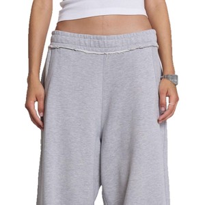 <span class=keywords><strong>Pantaloni</strong></span> <span class=keywords><strong>Tuta</strong></span> Hip-hop Personalizzati, Stile Street, Unisex, Vita Media, Gamba Larga, Grigio, Casual - Product Image 5