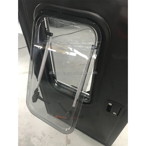 Porte d'entrée en forme de larme personnalisée avec fenêtre d'extrapolation pour <span class=keywords><strong>caravane</strong></span> de camping-car - Product Image 6