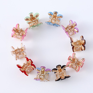Pince à cheveux fleur en strass en alliage de zinc pour femme, usage quotidien, origine Yiwu, été 2023, coiffe artisanale - Product Image 4