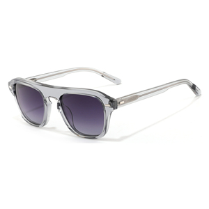 Modern Square Full Rim Sunglasses Solid Black Frame <b>Polycarbonate</b> Lens Anti-Uv & Anti-Blue Light Protection Unisex Adult - Product Image 5