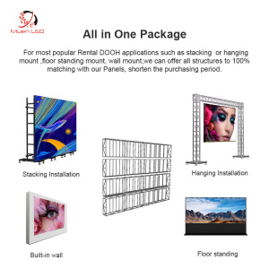 Pantalla LED P3.91 Impermeable para Exteriores, Panel <span class=keywords><strong>de</strong></span> 4m x 3m, Fondo para Publicidad, Escenario <span class=keywords><strong>de</strong></span> DJ y Fotografía, Pantalla LED Grande para Alquiler - Product Image 4