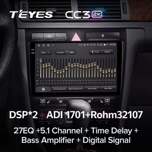 <span class=keywords><strong>TEYES</strong></span>-Lecteur vidéo multimédia <span class=keywords><strong>CC3</strong></span> 2K pour Audi A6 C5 1997 - 2004 S6 2 1999 - 2004 RS6 1 2002 - 2006 Radio Navigation Stéréo - Product Image 3