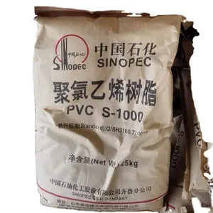 Bubuk putih berkualitas tinggi pvc polivinil klorida PVC Resin S-1000 merek sinalex