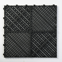 Dalles de sol en PP style design industriel pour lavage de voitures - Étanches et écologiques, utilisation intérieure/extérieure pour l'esthétique automobile