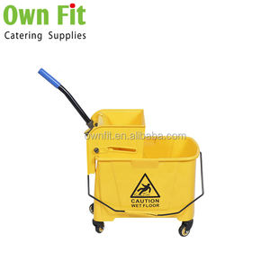 Chariot de nettoyage en plastique de vente chaude chariot avec roues pour hôtel Restaurant hôpital chariot d'entretien ménager chariot de service en polypropylène - Product Image 5