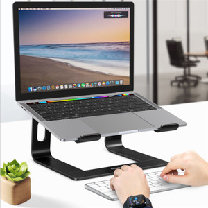 Bureau en aluminium <span class=keywords><strong>portable</strong></span> en métal de refroidissement léger ventiler <span class=keywords><strong>support</strong></span> ergonomique pour ordinateur <span class=keywords><strong>portable</strong></span> - Product Image 2