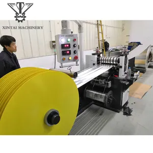 XTF-450高速度鋼機械デコイリング機械設備アルミニウム切断機min.8mmナローストリップ中国