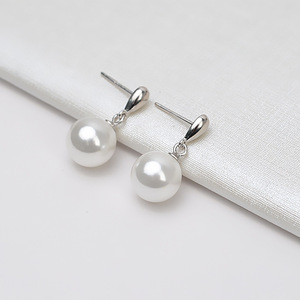 Bandeja para Pendientes en Forma de Gota de Plata S925, 7-12 Perlas, Joyería, Accesorios Hechos a Mano, 5043 - Product Image 3