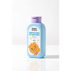 Kakao Friends Vivians Champú y Gel de Baño 2 en 1 para Bebés, 200 ml, Cuidado del Cabello, Para Todo Tipo de Piel, Fórmula K Beauty - Product Image 1