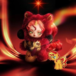 CHXU POPed MARTed Lanzamiento Oficial SKULLPANDA Serie My Little Pony Muñecos <span class=keywords><strong>de</strong></span> Peluche Monstruos Set Completo - Product Image 3