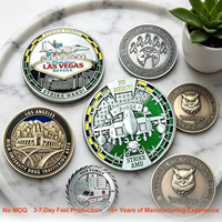 Pièce de monnaie commémorative personnalisée en alliage plaqué argent antique avec logo émaillé, Souvenir des Émirats Arabes Unis pour collections de pièces de monnaie