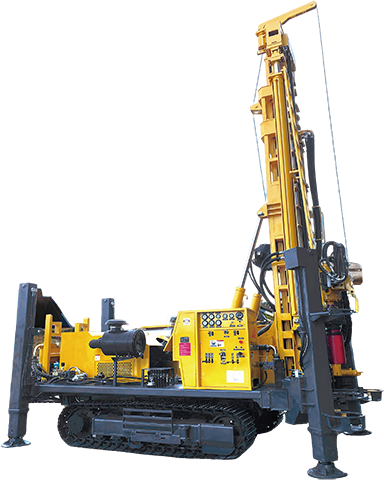 Trailer-Mounted Rotary Drilling Rig DR-282