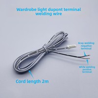 Câble d'extension en cascade pour amplificateur de puissance à contrôle centralisé, borne DuPont 3P, sans isolation, longueur 1000-20000m