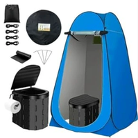Perjalanan Mendaki Gunung dengan Mobil, Tenda, Perahu, Pantai, Kemacetan Lalu Lintas, Perjalanan Pulang, Ember Toilet Portabel, Toilet Camping untuk Dewasa, Toilet Luar Ruangan