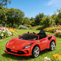 Voitures électriques quatre roues pour enfants, styles de voitures de course cool, multifonctionnelles, qualité haut de gamme, moteur 380W alimenté par batterie, pour 2-4 et 5-7 ans
