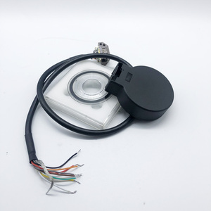PD56 56mm Rotary Encoder Module 15mm Hollow Shaft Optical Disk a B Z A- B- Z- Phase TTL Line Driver Output 1024PPR PD56-15G1024B - Product Image 1