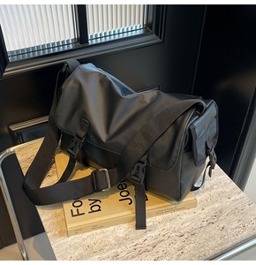 Wholesale Unisex Oxford Cloth Messenger <b>Bag</b> Crossbody Shoulder Waterproof Summer Durable Lightweight with Cover Closure - Product Image 6