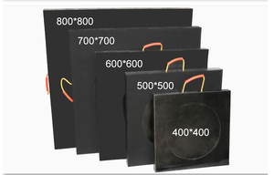 Có Thể Hoạt Động Trong Điều Kiện Thời Tiết Xấu Nhựa Đen Tái Chế 24*24 Uhmwpe Miếng Đệm Chống Hư Hại - Product Image 4