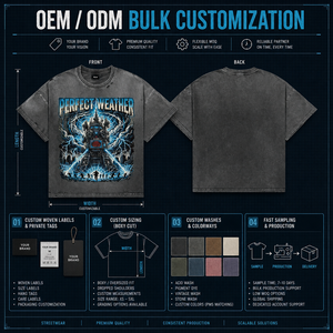 Camisetas Vintage con Lavado Ácido, Camisetas de Alta Calidad para Hombre, Camisetas Oversize con Estampado Gráfico, Ropa Urbana de Manga Corta, Fabricantes de Ropa al Por Mayor - Product Image 6