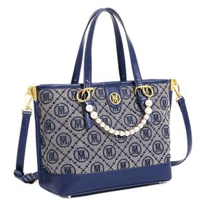 Menglisha/드림 리사 여성 조커 패션 토트 백 정품 자카드 스타 다이아몬드 지퍼 방수 폴리에스터 - Product Image 1