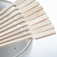 Usine directe 15cm Oden bâton Barbecue outils naturel jaune bambou Teppo brochette griller pagaie